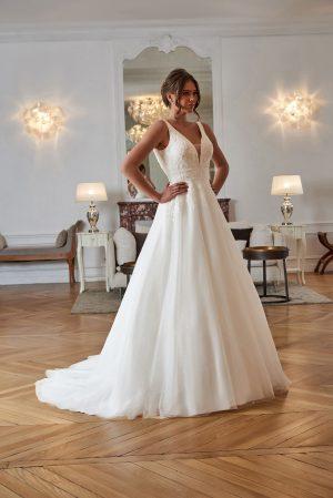 Robe de mariée AD-2022-12 by Couture Nuptiale déstockage T50