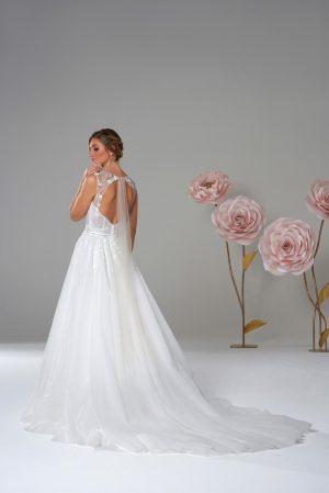 Robe de mariée EN-2022-03 Collection Rose Angel  by Couture Nuptiale Destockage T40