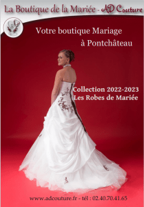Catalogue Robes de mariée 2023