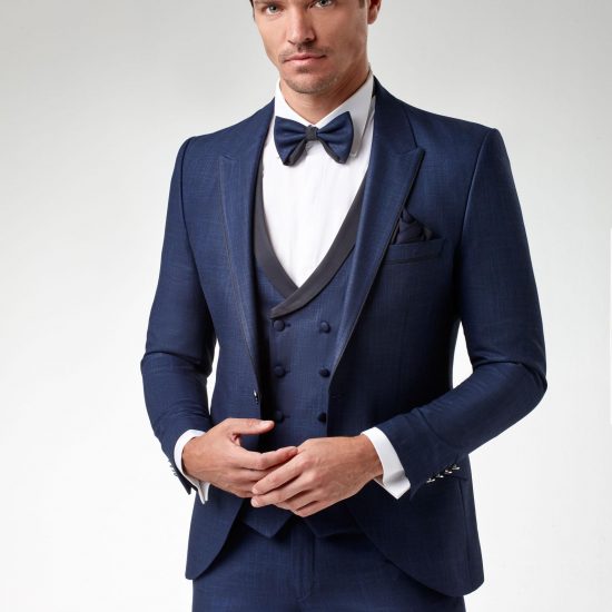 Costume de Marié ESSEN Bleu AD Couture Pontchateau