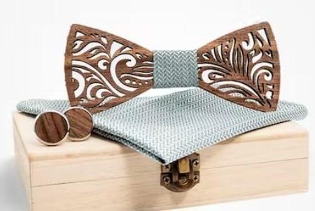 Noeud Papillon - Torreya Gris-Nordic Wood