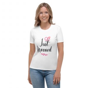 T-shirt pour Femme Just Married