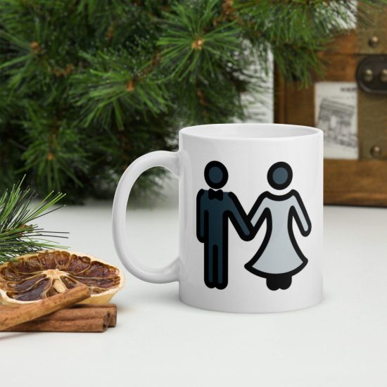 Mug Blanc Brillant mariage
