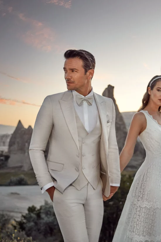 Costume de Marié BEN ZANETTI AD Couture Pontchateau Nantes Redon Vannes Saint Nazaire