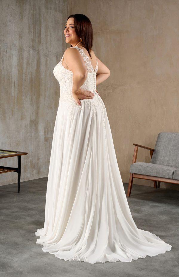 Robe de mariée ORIELLA CURVES 2025 – Image 3