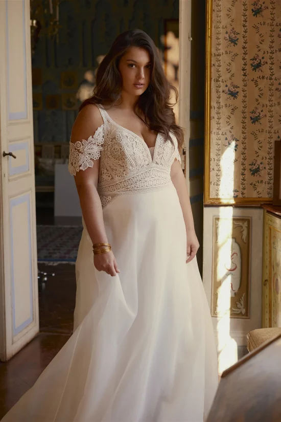 Robe de mariée DUPREE CURVES 2025